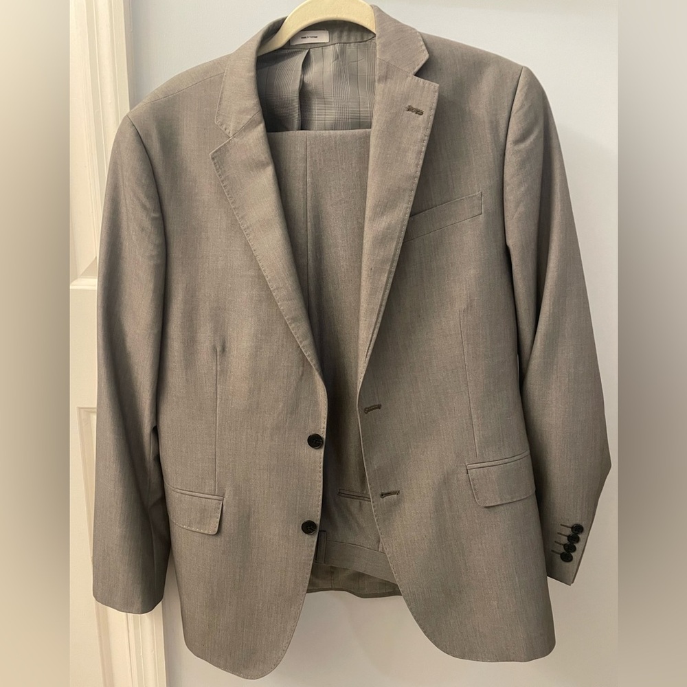 Grey 2 piece suit